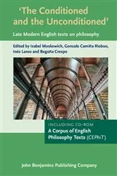 Book cover of 'The Conditioned and the Unconditioned' by Isabel Moskowich