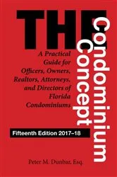 Book cover of The Condominium Concept (15th ed.) by Peter M. Dunbar
