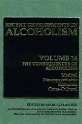 Book cover of The Consequences of Alcoholism by Marc Galanter