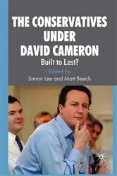 Book cover of The Conservatives under David Cameron by S. Lee