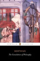 Book cover of The Consolation of Philosophy by Ancius Boethius