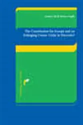 Book cover of The Constitution for Europe and an Enlarging Union by K. Inglis
