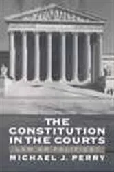 Book cover of The Constitution in the Courts by Michael J. Perry
