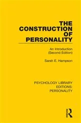 Book cover of The Construction of Personality (2nd ed.) by Sarah E. Hampson
