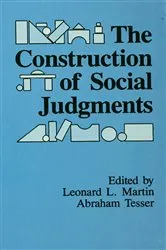 Book cover of The Construction of Social Judgments by Leonard L. Martin