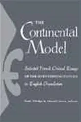 Book cover of The Continental Model by Scott Elledge