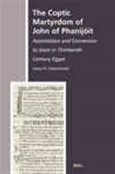 Book cover of The Coptic Martyrdom of John of Phanijoit by Jason R.  Zaborowski