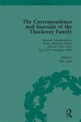Book cover of The Correspondence and Journals of the Thackeray Family Vol 4 by John Aplin