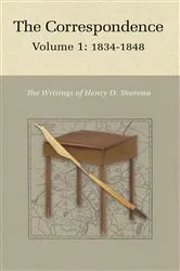 Book cover of The Correspondence of Henry D. Thoreau by Unknown