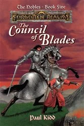 Book cover of The Council of Blades by Paul Kidd