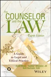 Book cover of The Counselor and the Law (8th ed.) by Anne Marie Wheeler