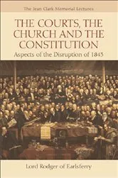 Book cover of The Courts, the Church and the Constitution by Alan Rodger