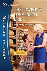 Book cover of The Cowboy's Convenient Bride by Wendy Warren