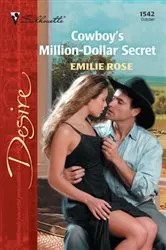 Book cover of The Cowboy's Million-Dollar Secret by Unknown