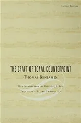 Book cover of The Craft of Tonal Counterpoint by Thomas Benjamin