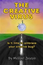 Book cover of The Creative Virus by Michael Joseph