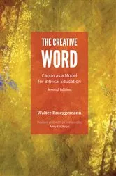 Book cover of The Creative Word (2nd ed.) by Walter Brueggemann