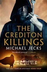 Book cover of The Crediton Killings by Michael Jecks