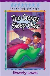 Book cover of The Creepy Sleep-Over (Cul-de-Sac Kids Book #17) by Beverly Lewis
