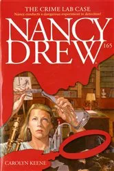 Book cover of The Crime Lab Case by Carolyn Keene