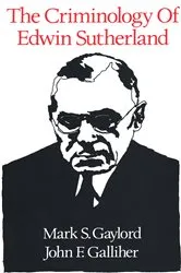 Book cover of The Criminology of Edwin Sutherland by Unknown