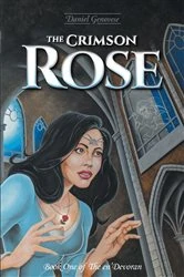 Book cover of The Crimson Rose by Daniel Genovese