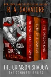 Book cover of The Crimson Shadow by R. A. Salvatore