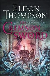 Book cover of The Crimson Sword by Eldon Thompson