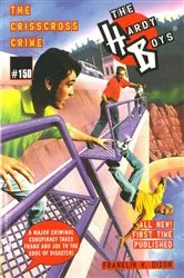 Book cover of The Crisscross Crime by Franklin W. Dixon
