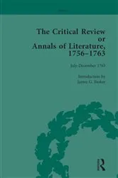 Book cover of The Critical Review or Annals of Literature, 1756-1763 Vol 16 by James G Basker