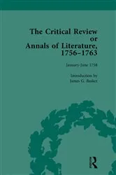 Book cover of The Critical Review or Annals of Literature, 1756-1763 Vol 5 by James G Basker