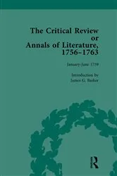 Book cover of The Critical Review or Annals of Literature, 1756-1763 Vol 7 by James G Basker
