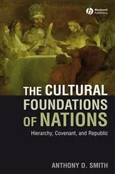 Book cover of The Cultural Foundations of Nations by Anthony D. Smith