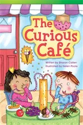 Book cover of The Curious Café by Sharon Callen
