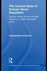 Book cover of The Current State of Domain Name Regulation by Unknown