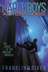 Book cover of The Curse of the Ancient Emerald by Franklin W. Dixon