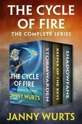Book cover of The Cycle of Fire by Janny Wurts
