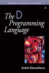 Book cover of The D Programming Language by Andrei Alexandrescu