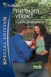 Book cover of The Daddy Verdict by Karen Rose Smith