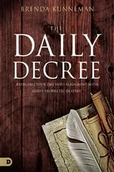 Book cover of The Daily Decree by Brenda Kunneman