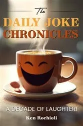 Book cover of THE DAILY JOKE CHRONICLES by Ken Rochioli