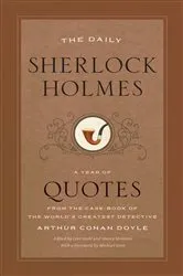 Book cover of The Daily Sherlock Holmes by Arthur Conan Doyle