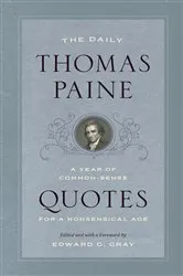 Book cover of The Daily Thomas Paine by Thomas Paine