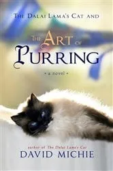 Book cover of The Dalai Lama's Cat and the Art of Purring by David Michie