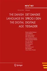 Book cover of The Danish Language in the Digital Age by Georg Rehm