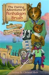 Book cover of The Daring Adventures of Penhaligon Brush by S. Jones Rogan