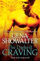 Book cover of The Darkest Craving by Gena Showalter