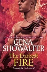 Book cover of The Darkest Fire by Gena Showalter