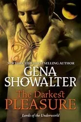 Book cover of The Darkest Pleasure by Gena Showalter