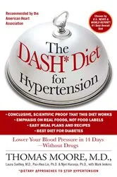 Book cover of The DASH Diet for Hypertension by Unknown